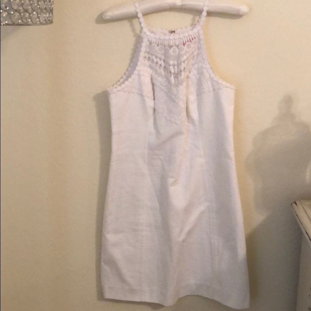 White Lily Pulitzer dress